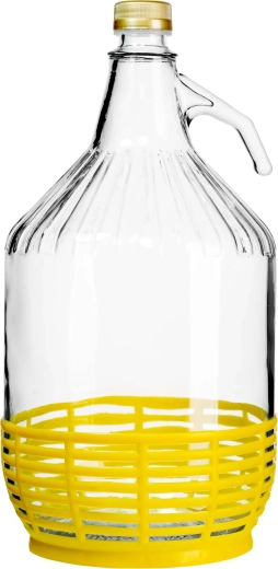 Skleněný demižon s víčkem 5 l