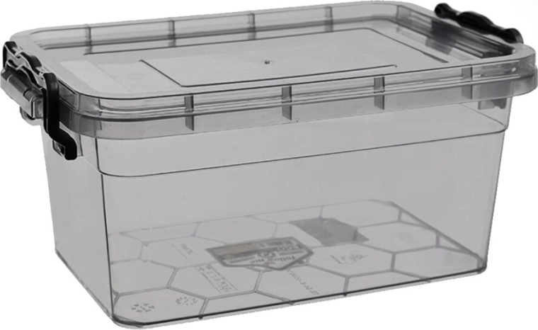 Nízký obdélníkový box Grey Multi 1,75 l
