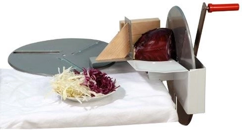 Rotační kruhadlo na zelí s 5 noži