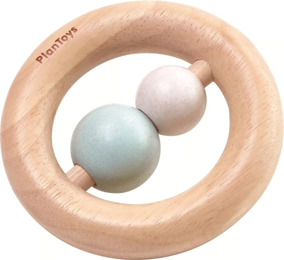 PlanToys dřevěné chrastítko kruh