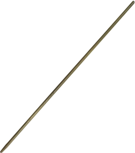 Dřevěná násada na smeták 160 cm, kuželová, lakovaná šedá