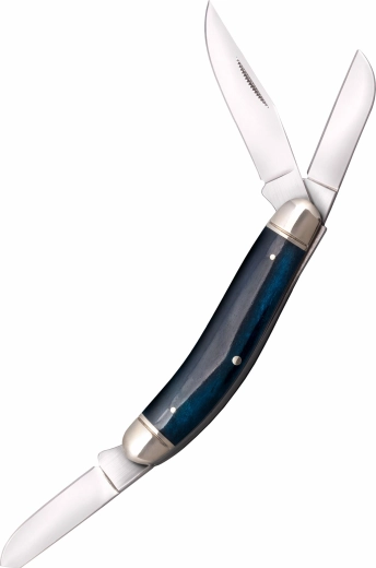 Cold Steel gentleman's stockman blue kapesní nůž se 3 čepelemi