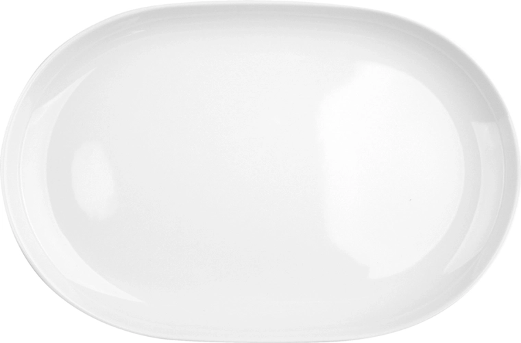 Servírovací půlmísa Mariapaula moderna bílá 33 cm