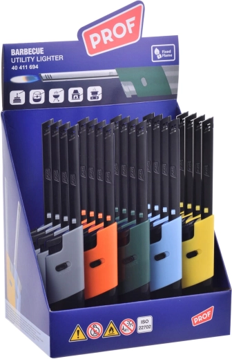 Plamínkový zapalovač PROF 19 cm s dětskou pojistkou