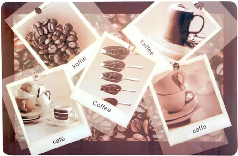 Plastové prostírání TORO s motivem kávy 28 × 43 cm, mix motivů