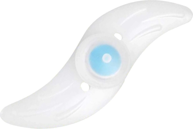 Led světlo na špice kola – modré