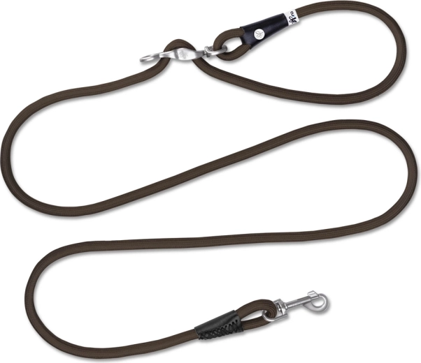 Curli vodítko pro psy Vario Comfort hnědé