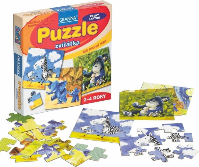 Granna puzzle zvířata – mé první skládanky pro děti