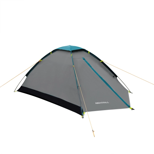 NILS Camp turistický stan Nightfall pro 2 osoby šedý/modrý
