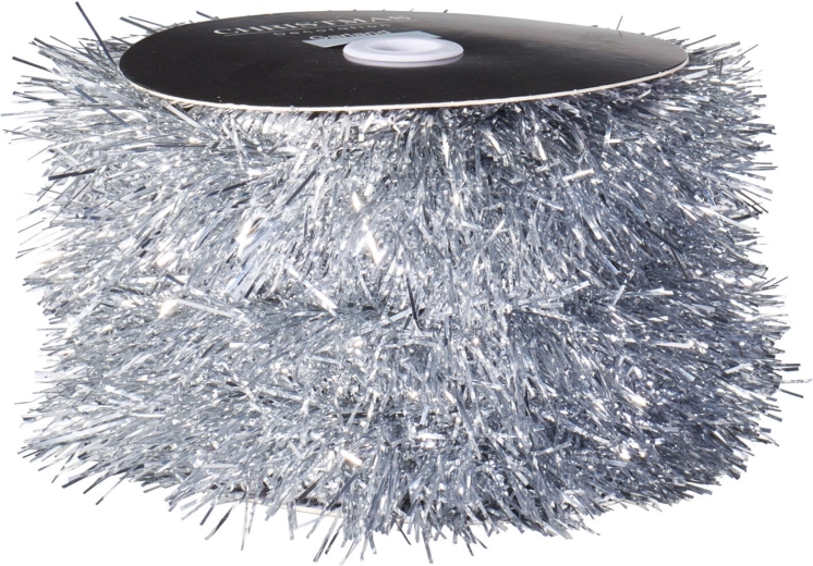 Vánoční řetěz stříbrný 9 × 1000 cm