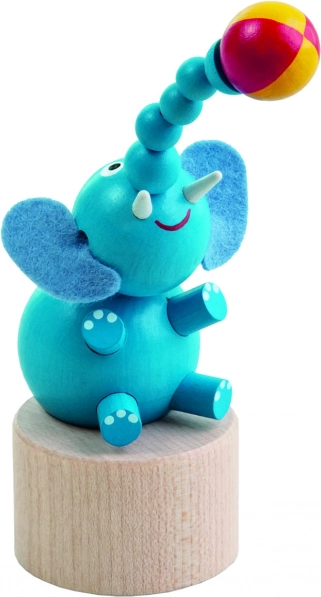 Detoa mačkací slon s míčem