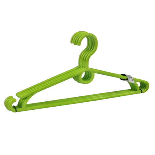 Sada otočných plastových věšáků 5 ks