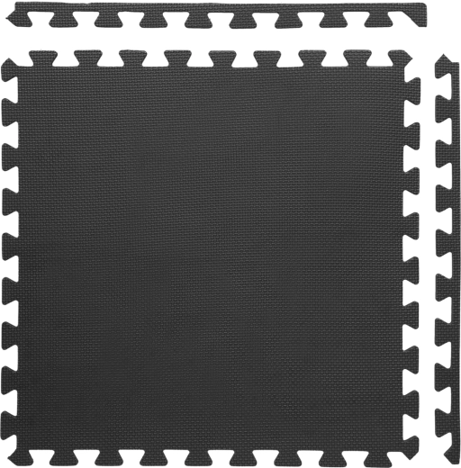 Ochranná puzzle podložka ONE Fitness MP10 z EVA pěny, 122 × 122 cm, 10 mm