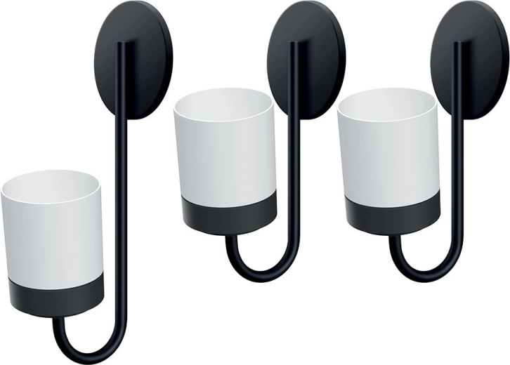 Závěsná sada květináčů na zeď BLOOMIE Hanger, bílá, 3 ks