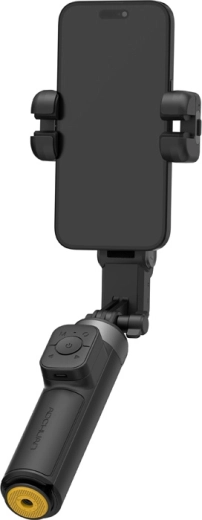 AOCHUAN M3 Pro mini stabilizátor na telefon s AI senzorem, RGB světlem a dálkovým ovládáním (černý)