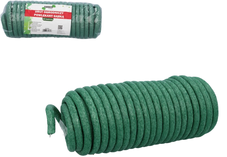 Zahradní drát s pěnovým povlakem 10 m