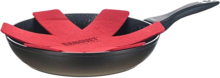 Hliníková pánev LUMIA 20 cm s nepřilnavým povrchem a teplotním indikátorem