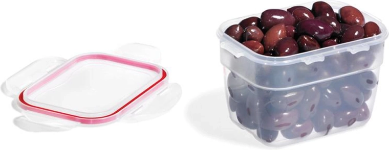 Dóza Lock & Lock Easy Match obdélníková 800 ml červená