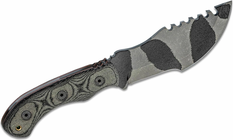 Tops Knives Tom Brown tracker #4 mini s camo rukojetí