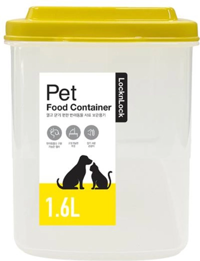 Vzduchotěsná dóza na granule 1,6 l LOCK PET