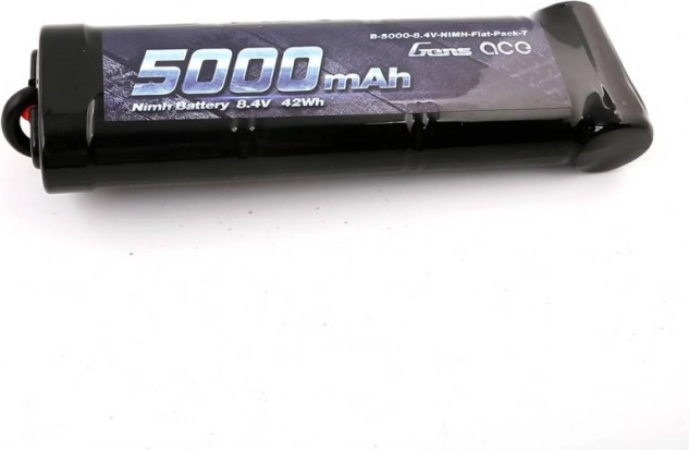 Gens Ace NiMH akumulátor 5000 mAh 8,4 V Hump s konektorem T-Dean pro RC auta