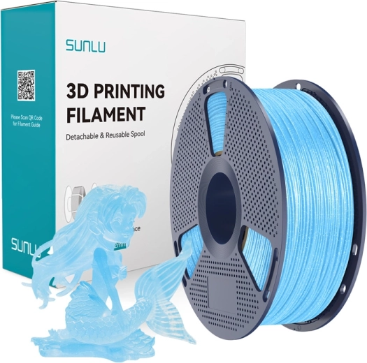 Sunlu PLA twinkling filament lesklá modrá 1,75 mm 1 kg
