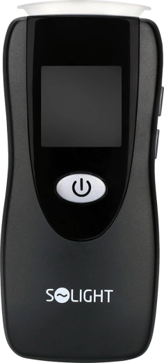 Solight profesionální bezkontaktní alkohol tester s Fuel Cell senzorem (0–5 ‰ BAC) - 1 kus