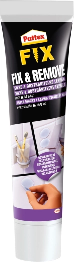 Pattex Fix & Remove transparentní lepidlo 44 g