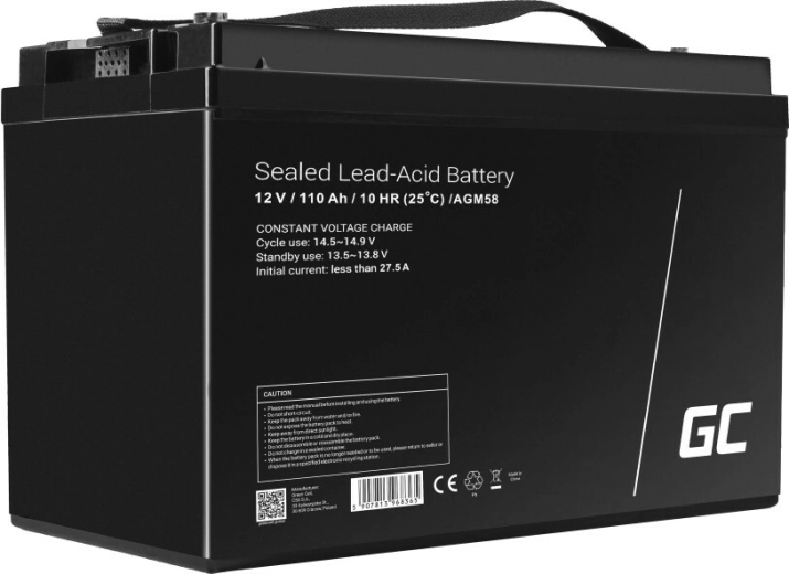 Akumulátor AGM VRLA 12 V 110 Ah