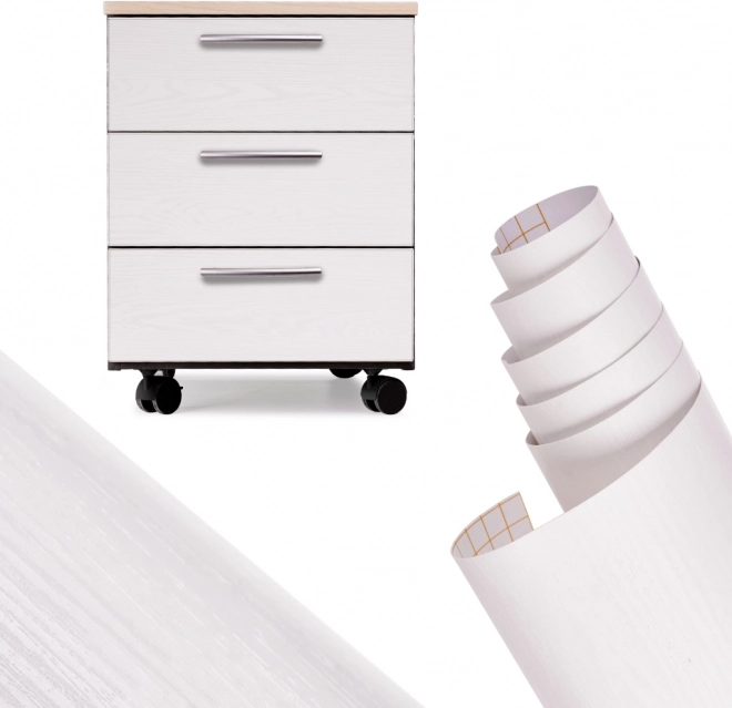 Samolepicí dekorační fólie dub bílý 1,22 × 50 m