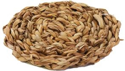 Kulatý podtácek z mořské trávy 10 cm