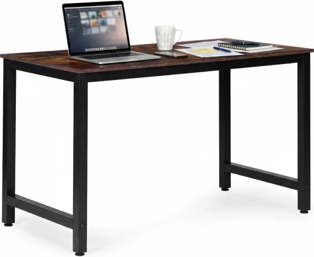 Počítačový stůl 120 × 60 cm v dekoru starý ořech ModernHome