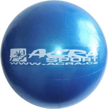 Acra overball 30 cm metalicky modrý rehabilitační míč - 1 kus
