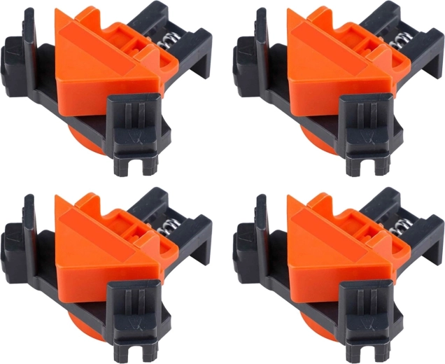 Renew Force svěrky do pravého úhlu 90° se pružinovým mechanismem (4 ks)