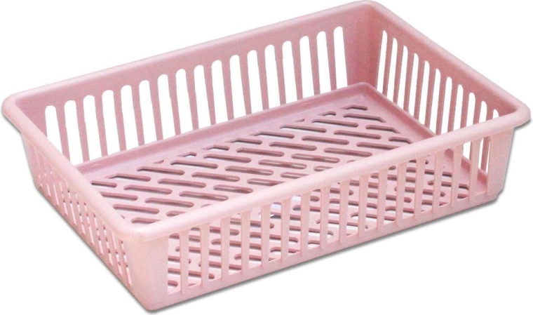 Košík HANDY malý 26 × 18,5 × 7 cm – plastový, mix barev