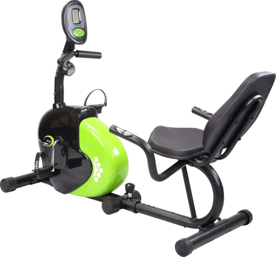 Magnetický recumbentní rotoped HMS černo‑zelený