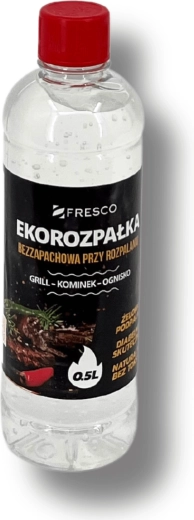 Gelový ekologický podpalovač 0,5 l bez zápachu FRESCO