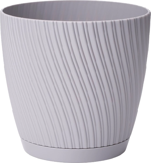 Donička MIKA ECO RECYCLED s podmiskou 27 cm platina