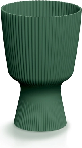 Květináč Milly Round 14,6 cm tmavě zelený