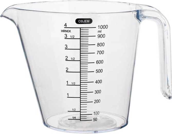 Plastová odměrka 1 l