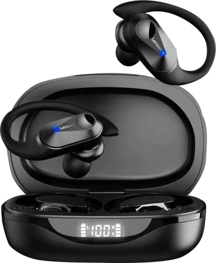 Lenovo LP75 bezdrátová sportovní sluchátka Bluetooth 5.3 s háčkem za ucho