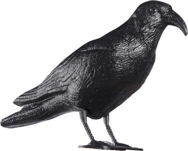 Plastový odpuzovač holubů havran