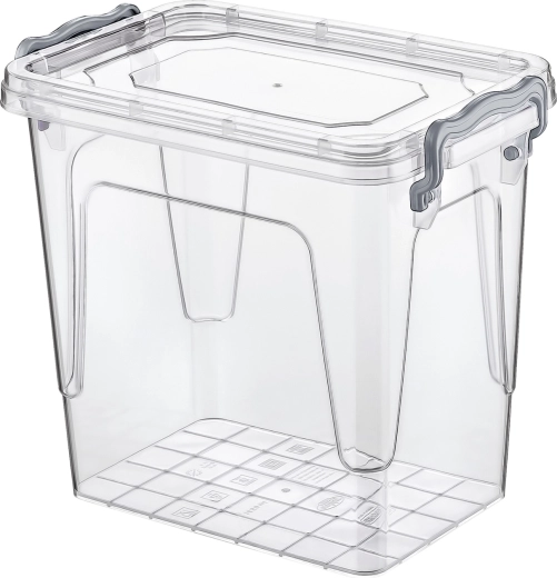 Obdélníkový plastový box na potraviny 1,45 l s víkem