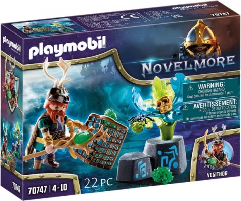 Playmobil Novelmore Violet Vale – čaroděj rostlin Vegithor