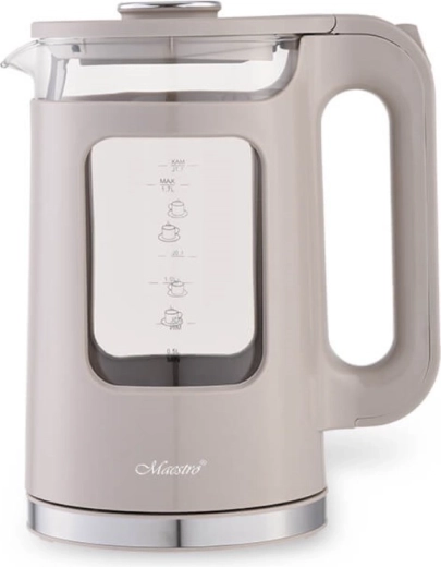 Skleněná elektrická konvice 1,7 l 2200 W Maestro