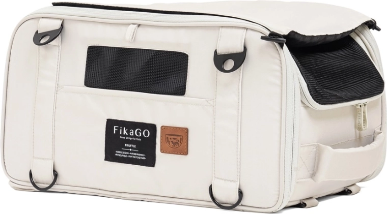 FikaGO cestovní nosič pro psy a kočky truffle creamy cloud