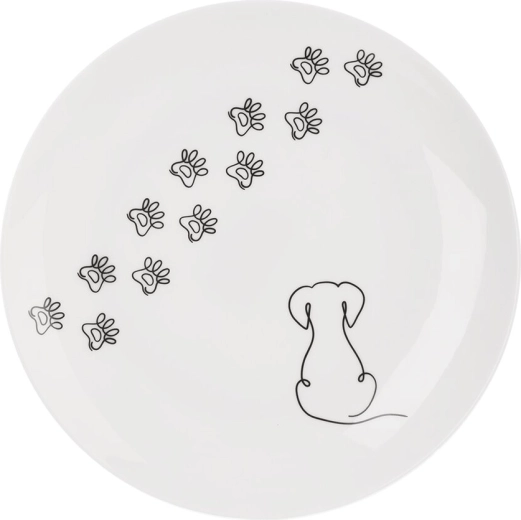 Porcelánový dezertní talíř Pejsek 20,7 cm