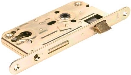 Zadlabací vložkový zámek K133 72/80 pravolevý, bílý zinek