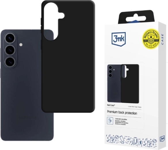 Matné pouzdro 3mk Matt Case pro Samsung Galaxy S26, černé