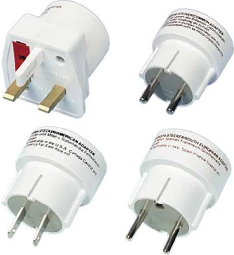 Cestovní adaptér set VIVANCO RS 4 W (4 ks)